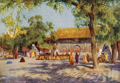 Pechino, il Tempio dei Lama da Thomas Hodgson Liddell
